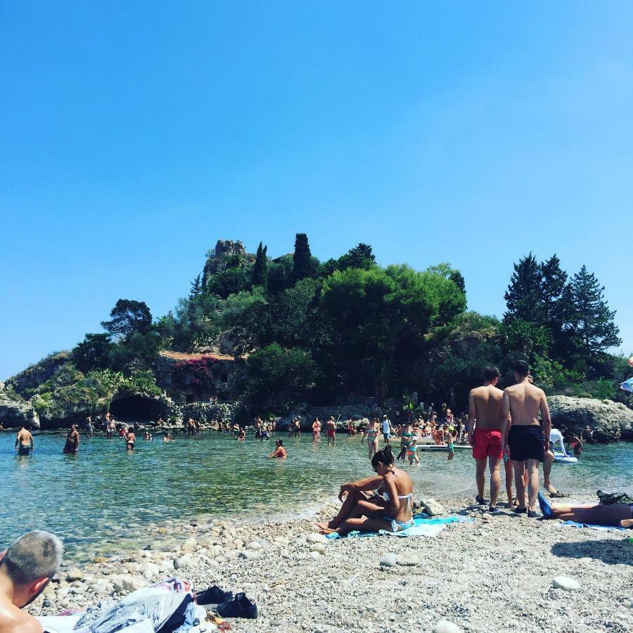 Panoramic Taormina Bay View Apartman Kültér fotó